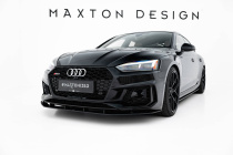 Audi RS5 Coupe / Sportback F5 2017-2019 Street Pro Frontsplitter / Frontläpp Maxton Design